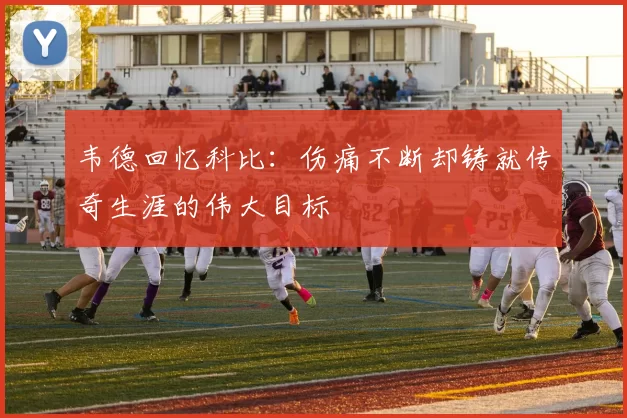 韦德回忆科比：伤痛不断却铸就传奇生涯的伟大目标
